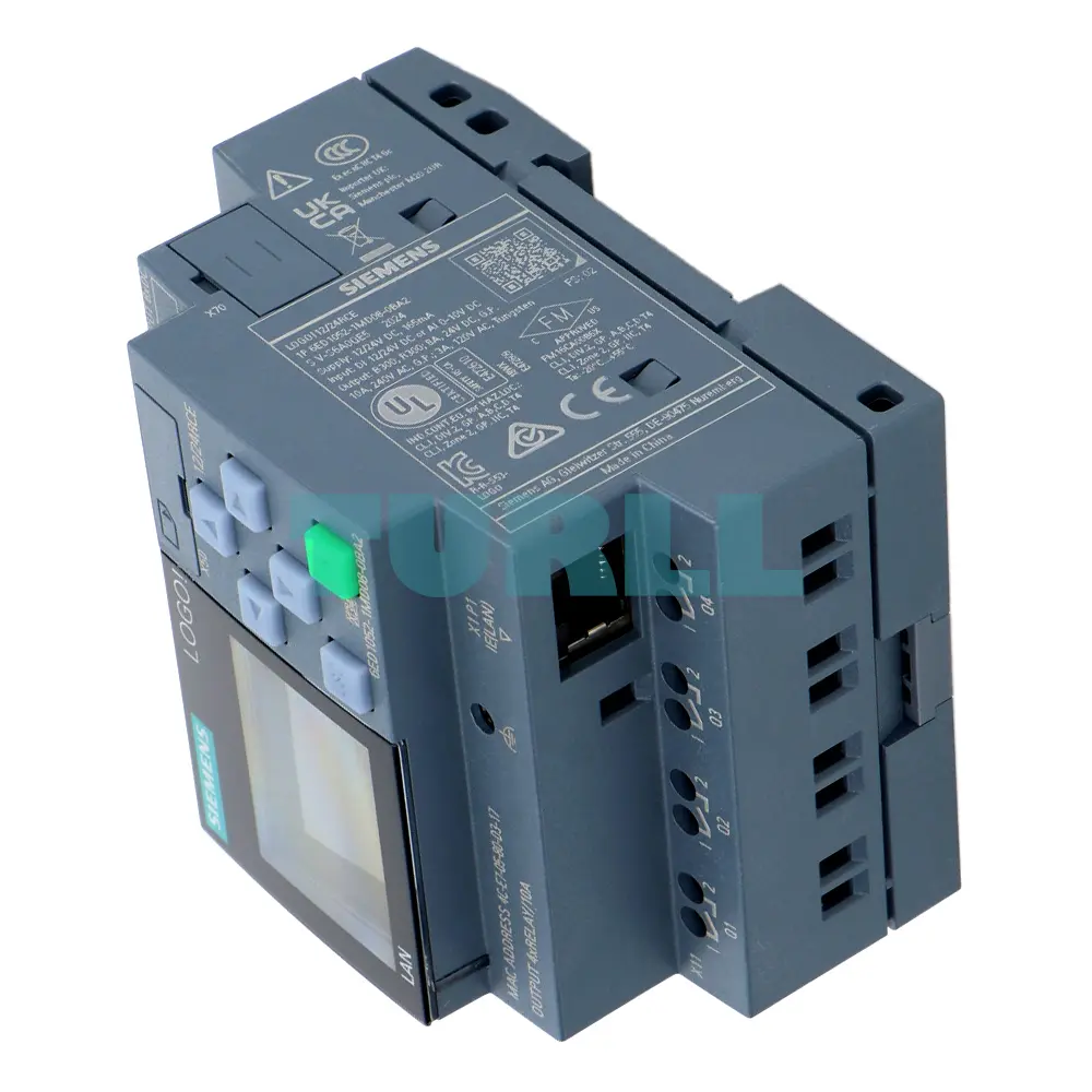 Siemens LOGO! 12/24RCE 6ED1052-1MD08-0BA2 Logic Module Ethernet 8DI/4DO 2 Siemens LOGO! 12/24RCE 6ED1052-1MD08-0BA2 Logic Module Ethernet 8DI/4DO - Image 2