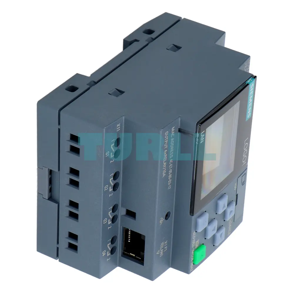 Siemens LOGO! 12/24RCE 6ED1052-1MD08-0BA2 Logic Module Ethernet 8DI/4DO 4 Siemens LOGO! 12/24RCE 6ED1052-1MD08-0BA2 Logic Module Ethernet 8DI/4DO - Image 4