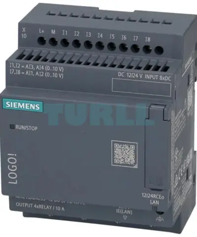 6ED1052-2MD08-0BA3 SIEMENS LOGO! 12/24RCEO Logic Module