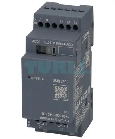 6ED1055-1FB00-0BA3 SIEMENS LOGO! DM8 230R Expansion Module