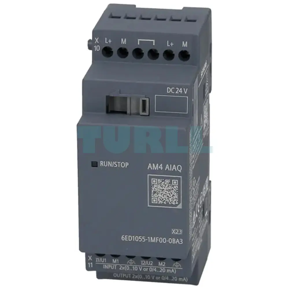 6ED1055-1MF00-0BA3 SIEMENS Exclusive LOGO! AM4 AI AQ Expansion Module Original Brand New 1 6ED1055-1MF00-0BA3 SIEMENS LOGO! AM4 AI AQ Expansion Module