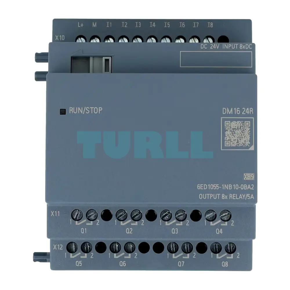 Siemens 6ED1055-1NB10-0BA2 LOGO! DM16 24R, Expansion Module, 8 DI / 8 DO, 24 V DC Original Brand New 2 Siemens 6ED1055-1NB10-0BA2 LOGO! DM16 24R, Expansion Module, 8 DI / 8 DO, 24 V DC Original Brand New - Image 2