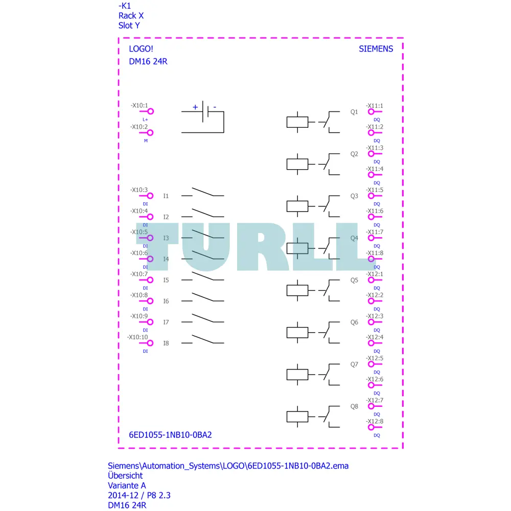 Siemens 6ED1055-1NB10-0BA2 LOGO! DM16 24R, Expansion Module, 8 DI / 8 DO, 24 V DC Original Brand New 7 Siemens 6ED1055-1NB10-0BA2 LOGO! DM16 24R, Expansion Module, 8 DI / 8 DO, 24 V DC
