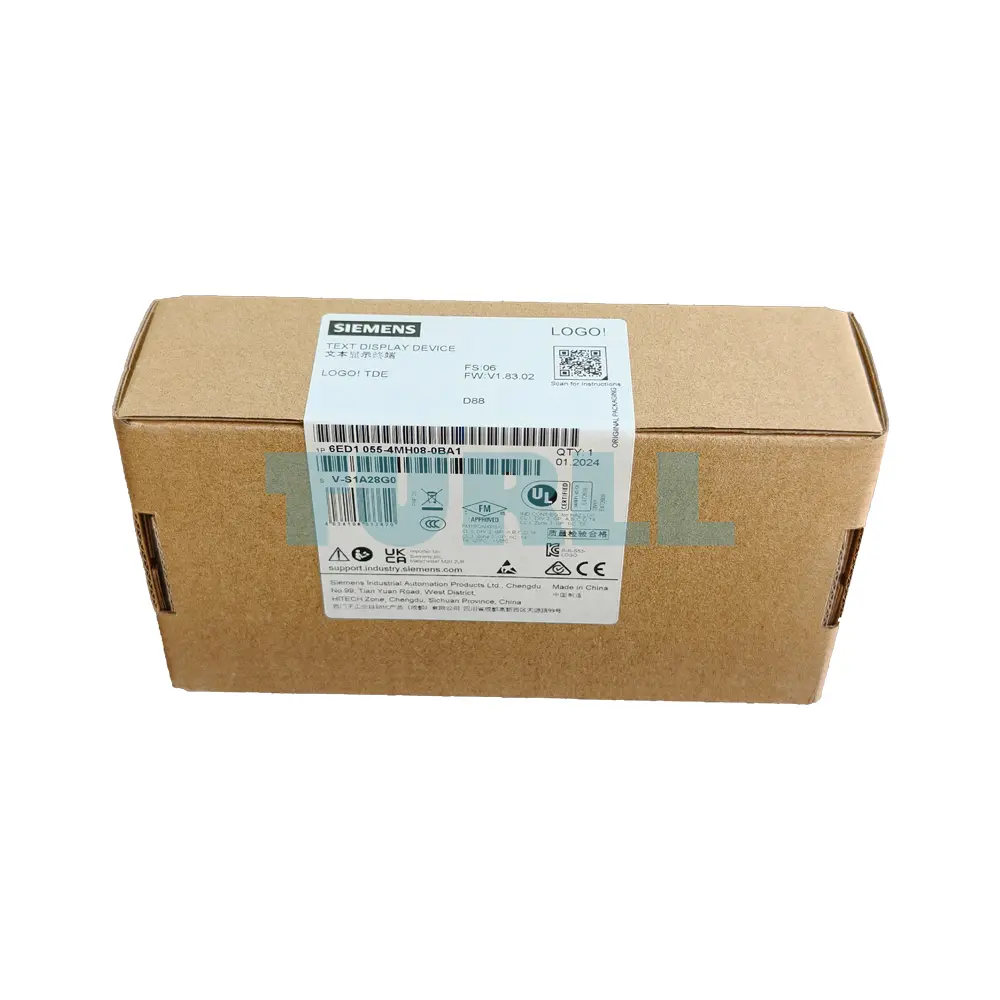 Siemens 6ED1055-4MH08-0BA1 LOGO! TDE 6‑Line Text Display for LOGO! 8, 3 Backlight Colors Original Brand New - Image 5