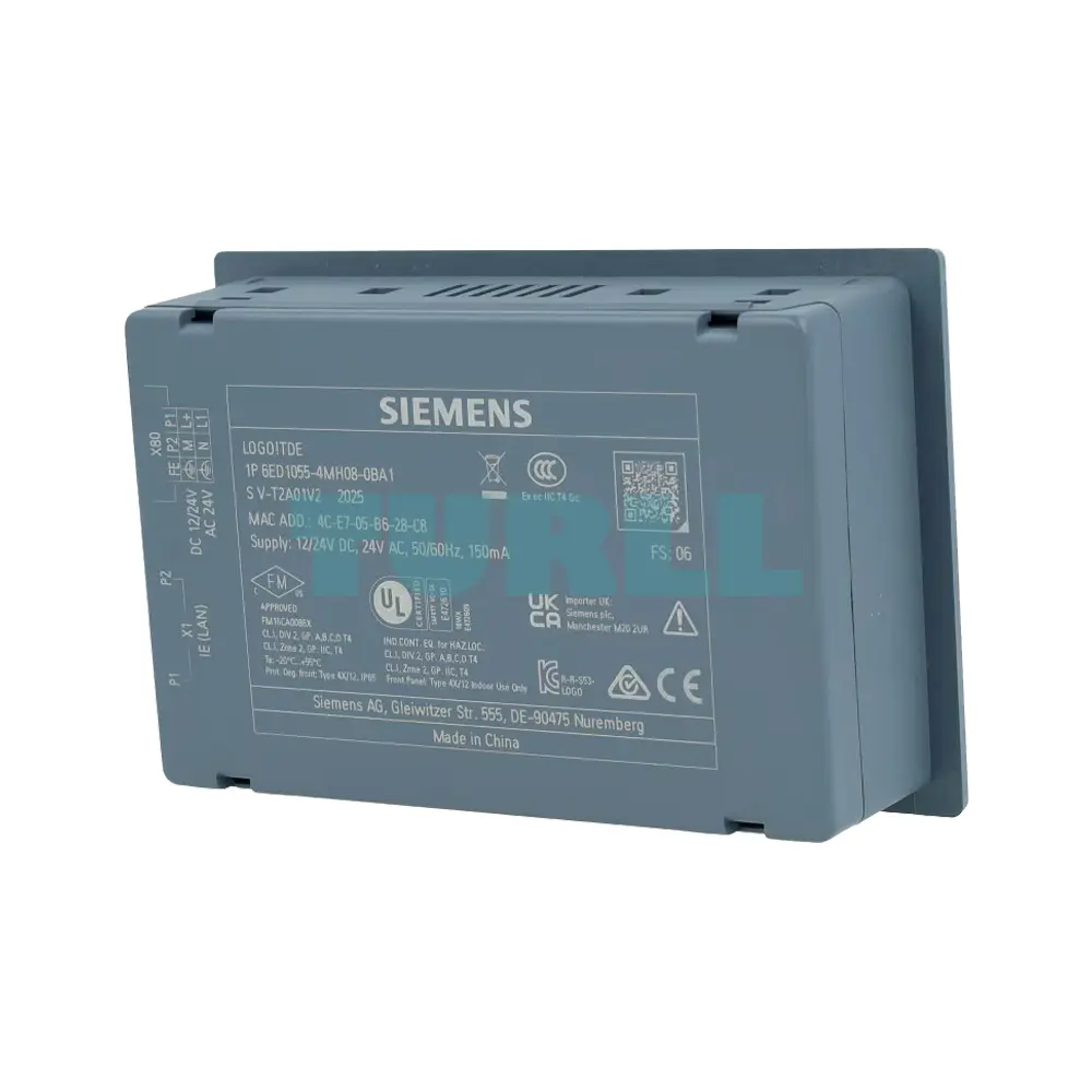 Siemens 6ED1055-4MH08-0BA1 LOGO! TDE 6‑Line Text Display for LOGO! 8, 3 Backlight Colors Original Brand New - Image 6