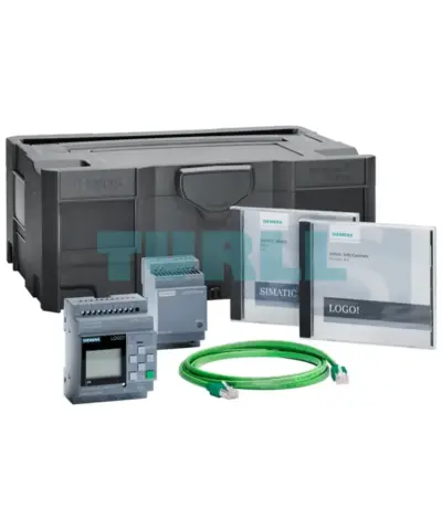Siemens 6ED1057-3BA01-0AA8 LOGO! Starter Kit 12/24RCE V8.3, Soft Comfort & WinCC Basic