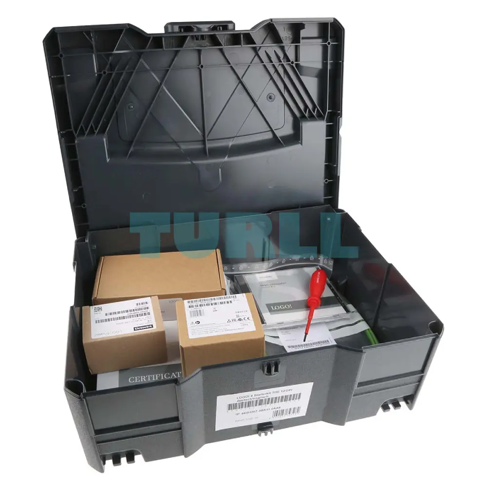 Siemens 6ED1057-3BA11-0AA8 LOGO! TD Starter Kit 12/24 V8.3 with LOGO! Soft Comfort & WinCC Basic
