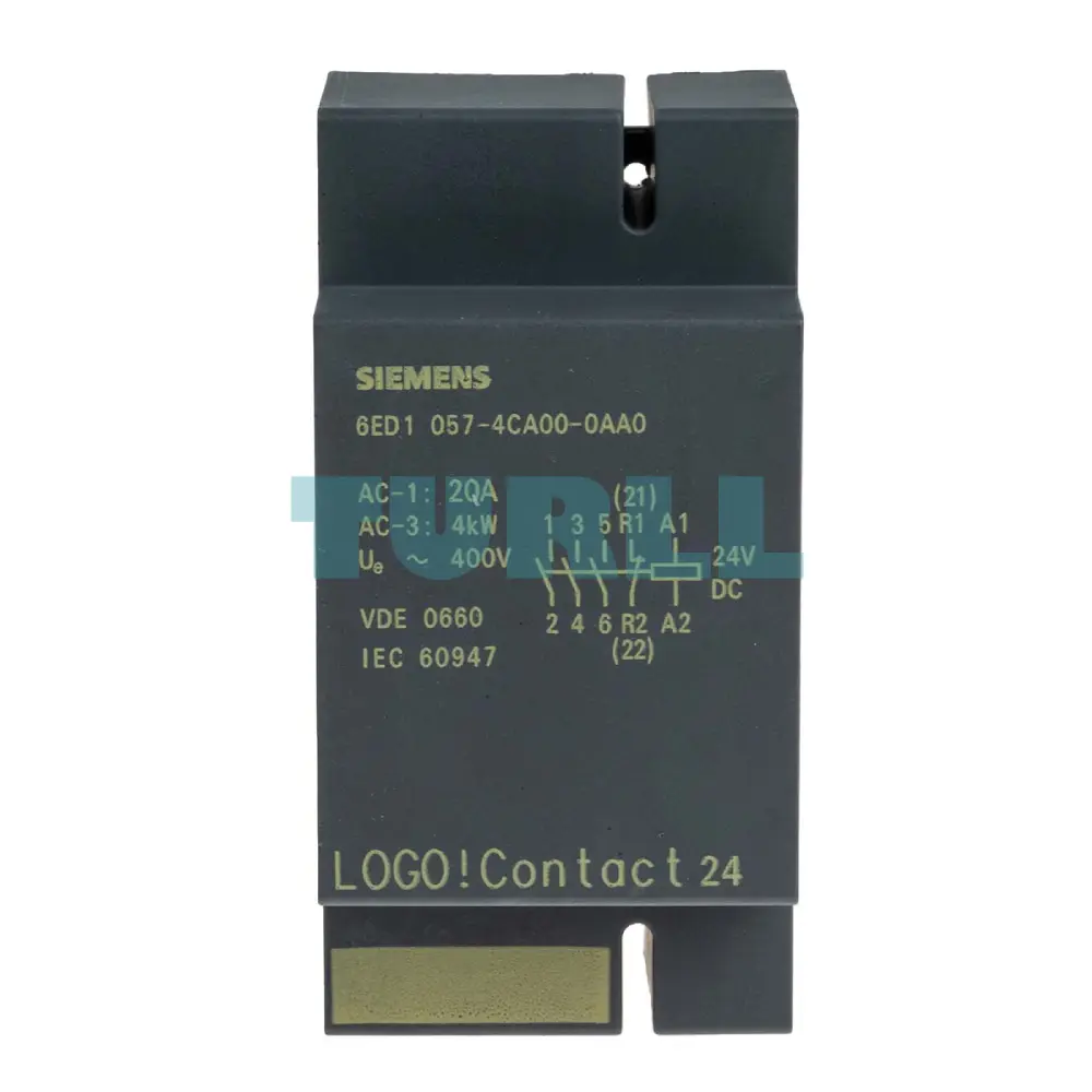 Siemens 6ED1057-4CA00-0AA0 LOGO! Contact 24 Switching Module, 24V DC, 20A, 3NO + 1NC