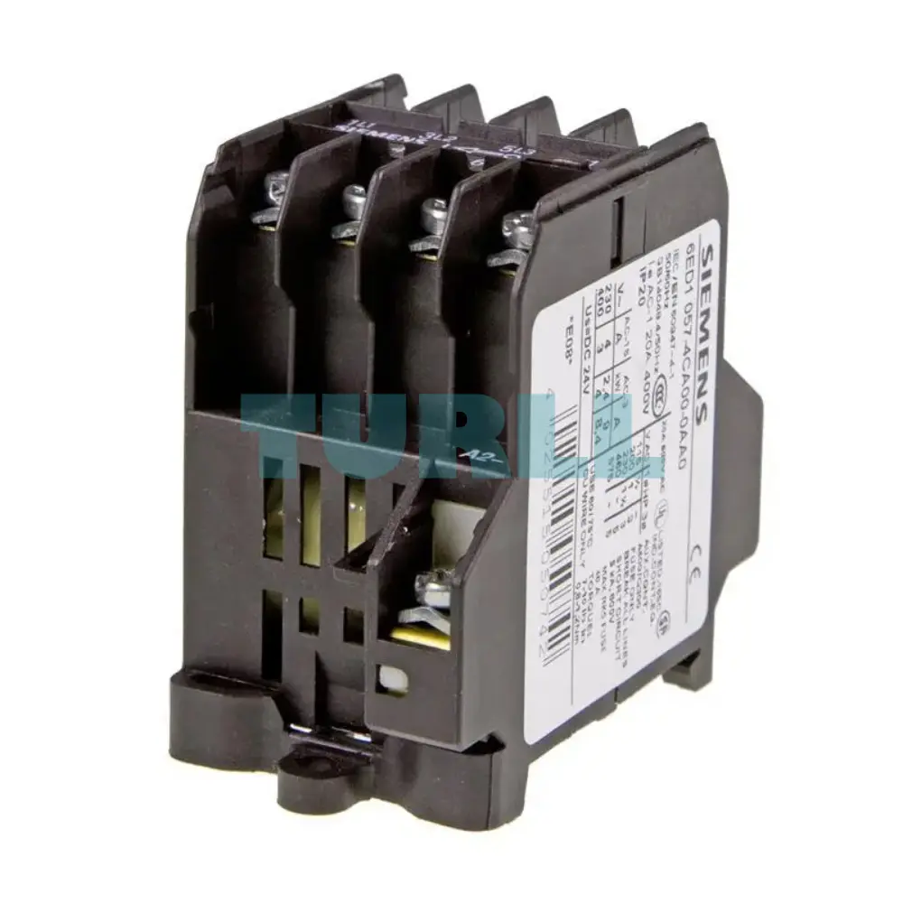 Siemens 6ED1057-4CA00-0AA0 LOGO! Contact 24 Switching Module, 24V DC, 20A, 3NO + 1NC