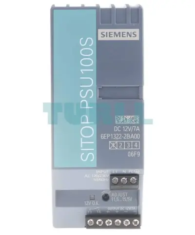 6EP1322-2BA00 SIEMENS SITOP PSU100S 12 V/7 A stabilized power supply Original Brand New