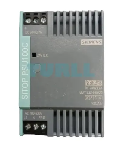 6EP1332-5BA20 SIEMENS SITOP PSU100C 24 V/3.7 A stabilized power supply Original Brand New