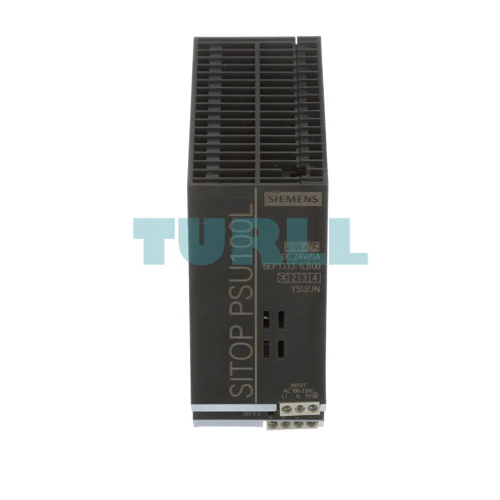 Siemens 6EP1333-1LB00 SITOP PSU100L Stabilized Power Supply 24V DC, 5A Original Brand New 1 Siemens 6EP1333-1LB00 SITOP PSU100L Stabilized Power Supply 24V DC, 5A