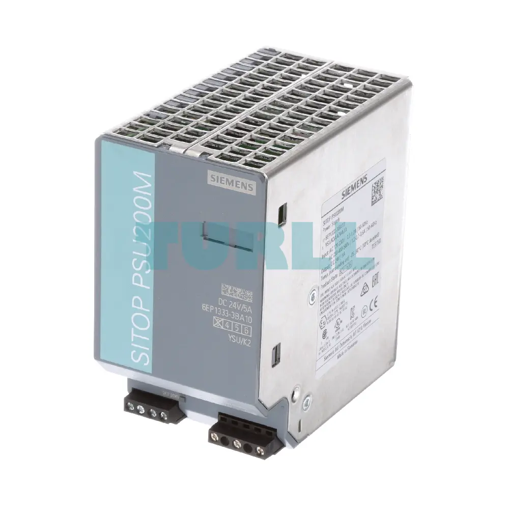 Siemens 6EP1333-3BA10 SITOP PSU200M Stabilized Power Supply 24 V DC/5 A