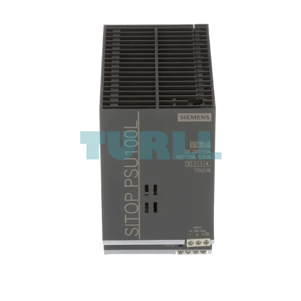 Siemens 6EP1334-1LB00 SITOP PSU100L Stabilized Power Supply 24 V / 10 A Original Brand New 1 Siemens 6EP1334-1LB00 SITOP PSU100L Stabilized Power Supply 24 V / 10 A