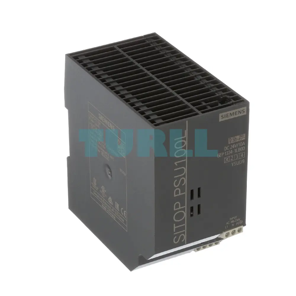 Siemens 6EP1334-1LB00 SITOP PSU100L Stabilized Power Supply 24 V / 10 A Original Brand New 2 Siemens 6EP1334-1LB00 SITOP PSU100L Stabilized Power Supply 24 V / 10 A