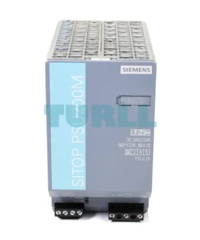 Siemens 6EP1334-3BA10 SITOP PSU200M Stabilized Power Supply 24 V DC, 10 A