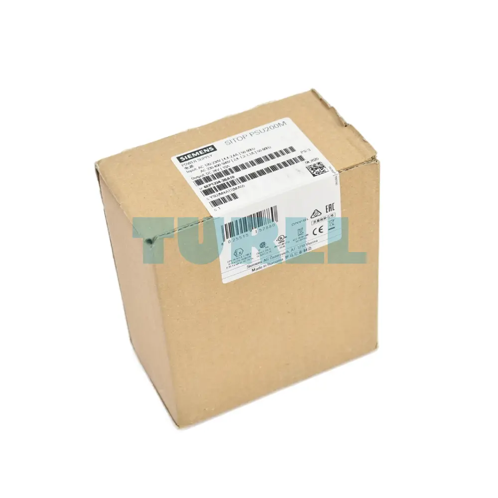Siemens 6EP1334-3BA10 SITOP PSU200M Stabilized Power Supply 24 V DC, 10 A