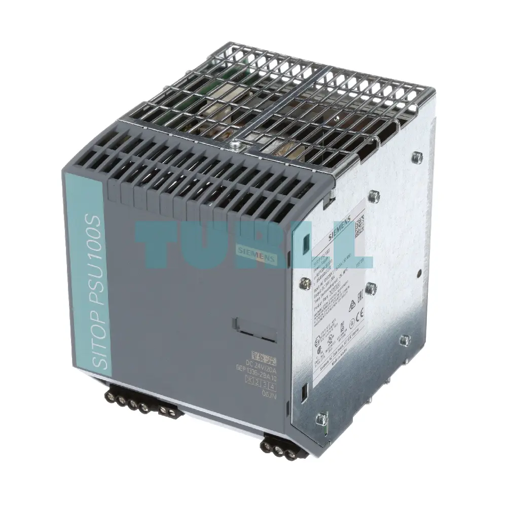 Siemens 6EP1336-2BA10 SITOP PSU100S Stabilized Power Supply 24V DC, 20A Original Brand New 2 Siemens 6EP1336-2BA10 SITOP PSU100S Stabilized Power Supply 24V DC, 20A