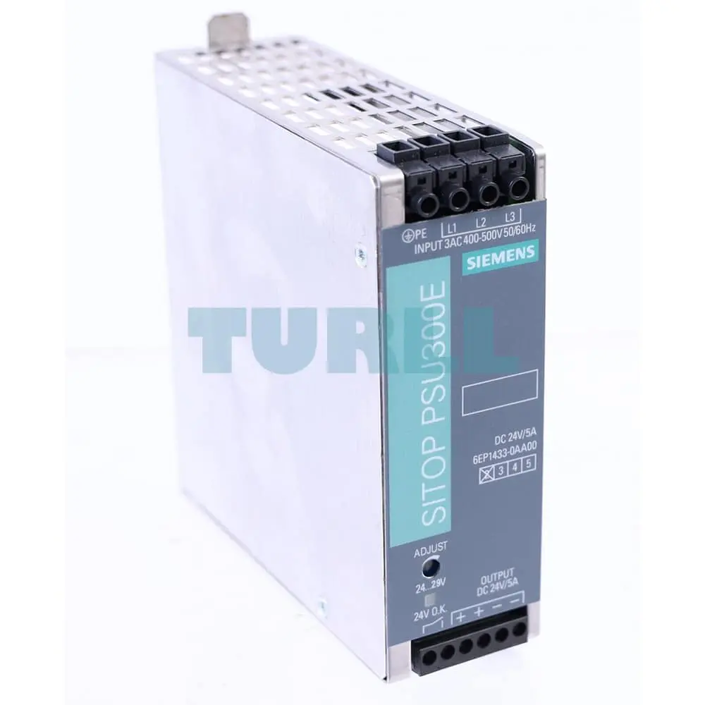 6EP1433-0AA00 SITOP PSU300E 24 V/5 A Stabilized power supply Original Brand New 1 6EP1433-0AA00 SITOP PSU300E 24 V/5 A Stabilized power supply Original Brand New