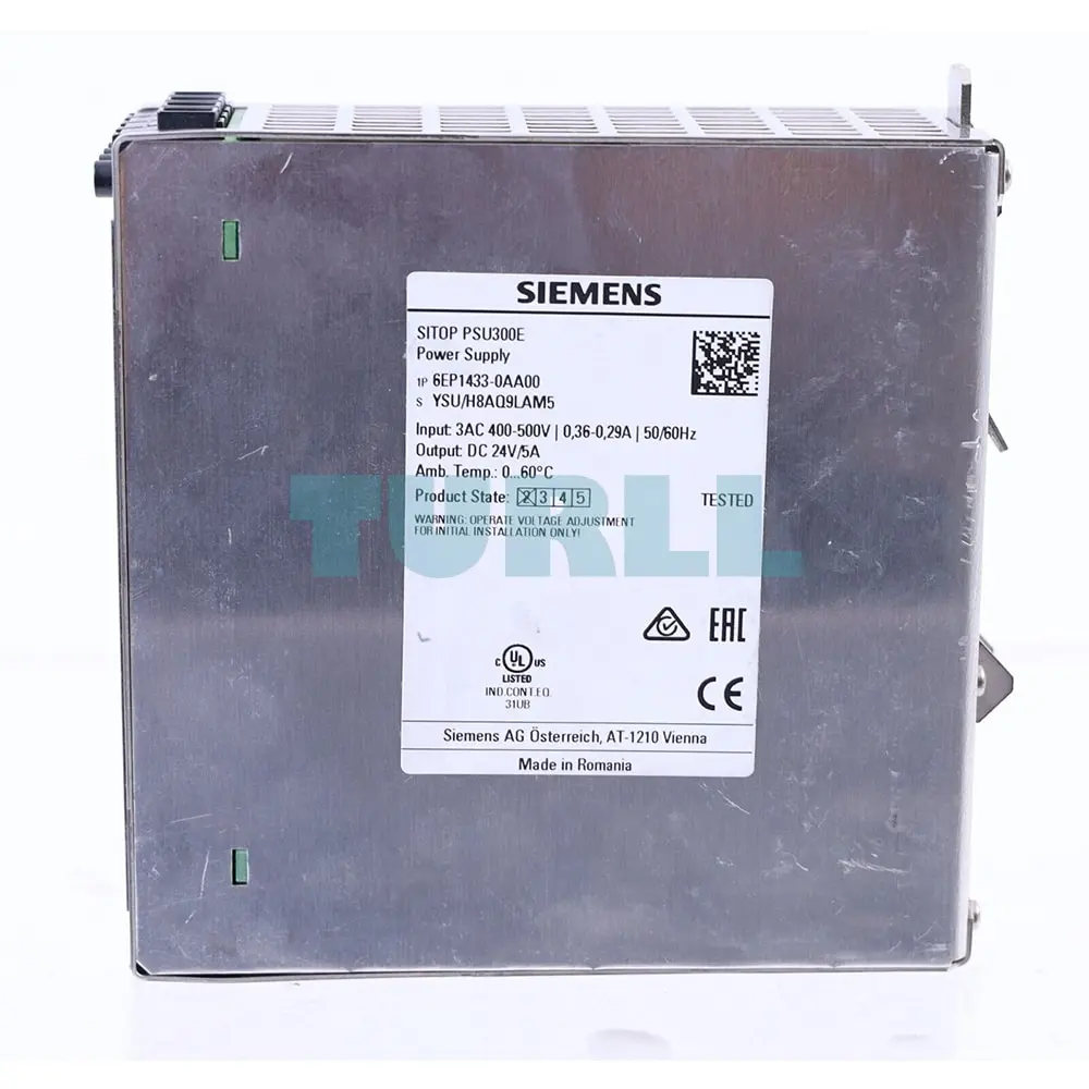 6EP1433-0AA00 SITOP PSU300E 24 V/5 A Stabilized power supply Original Brand New 5 6EP1433-0AA00 SITOP PSU300E 24 V/5 A Stabilized power supply Original Brand New - Image 5