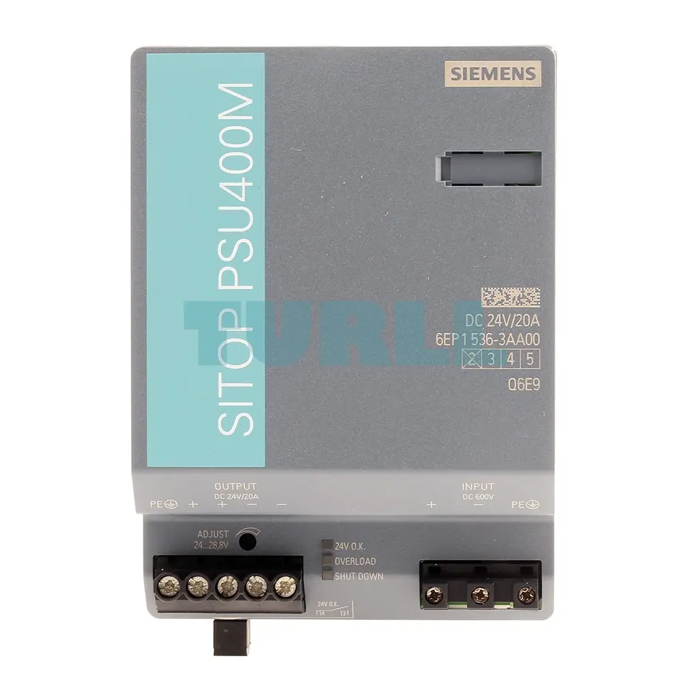 6EP1536-3AA00 SIEMENS SITOP PSU400M 20 A DC/DC converter Original Brand New 3 6EP1536-3AA00 SIEMENS SITOP PSU400M 20 A DC/DC converter Original Brand New - Image 3