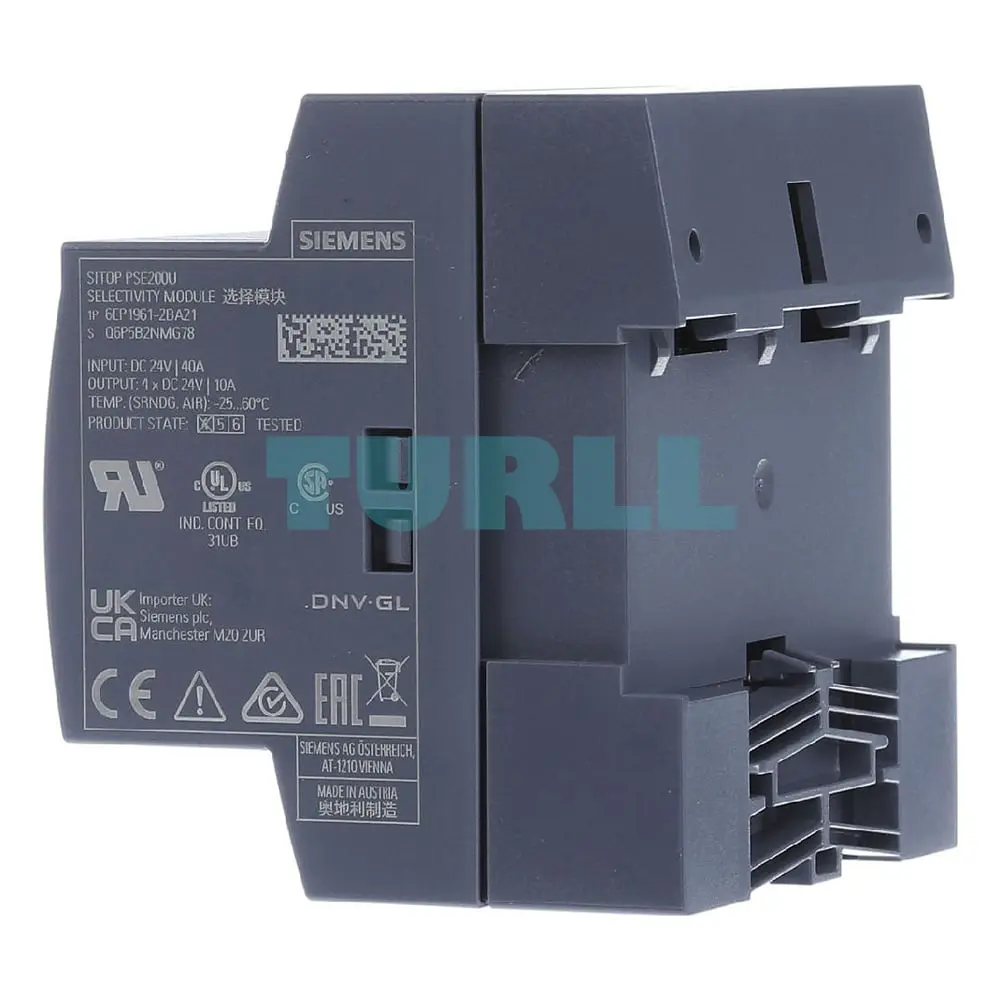 6EP1961-2BA21 SIEMENS SITOP PSE200U 10 A selectivity module 4-channel Original Brand New - Image 3