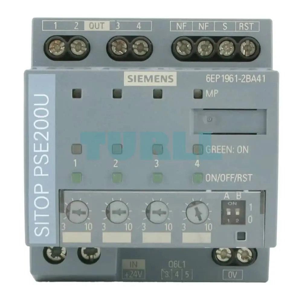 6EP1961-2BA41 SIEMENS SITOP PSE200U 10 A selectivity module 4-channel Original Brand New 5 6EP1961-2BA41 SIEMENS SITOP PSE200U 10 A selectivity module 4-channel Original Brand New - Image 5