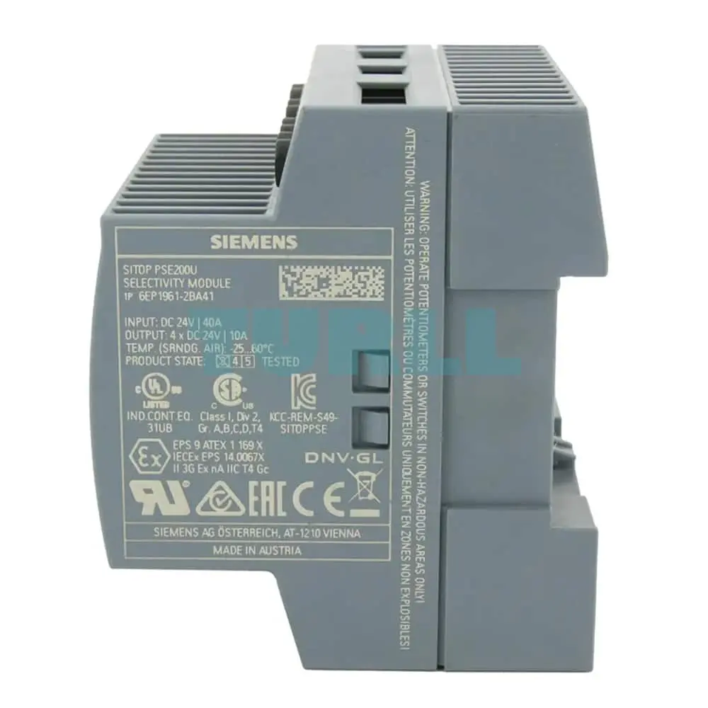 6EP1961-2BA41 SIEMENS SITOP PSE200U 10 A selectivity module 4-channel Original Brand New 6 6EP1961-2BA41 SIEMENS SITOP PSE200U 10 A selectivity module 4-channel Original Brand New - Image 6