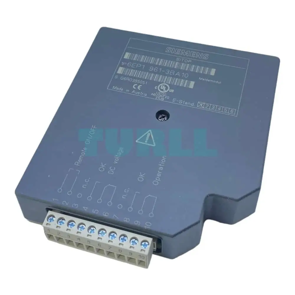 6EP1961-3BA10 SIEMENS SIPLUS modular signaling module for 6EP1XXX-3BA00 signaling contacts Original Brand New 6 6EP1961-3BA10 SIEMENS SIPLUS modular signaling module for 6EP1XXX-3BA00 signaling contacts Original Brand New - Image 6