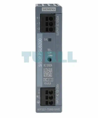 6EP3321-7SB00-0AX0 SIEMENS SITOP PSU6200 12 V/2 A stabilized power supply Original Brand New