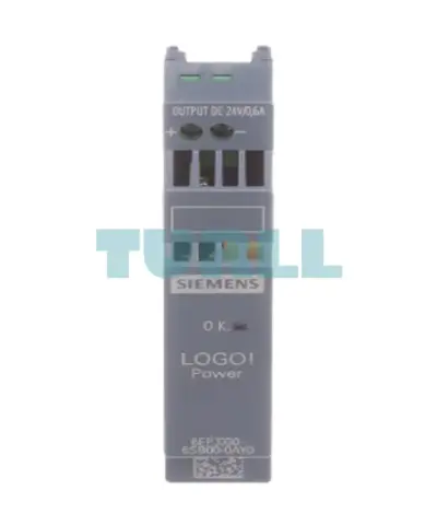 Siemens 6EP3330-6SB00-0AY0 LOGO!POWER, 24V, 0.6A, Stabilized Power Supply