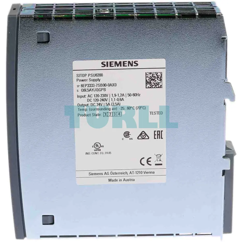 6EP3333-7SB00-0AX0 Siemens SITOP PSU6200 Original Brand New 2 6EP3333-7SB00-0AX0 Siemens SITOP PSU6200 Original Brand New - Image 2