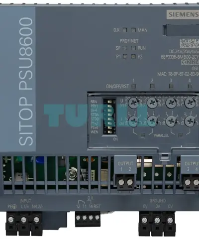 6EP3336-8MB00-2CY0 SIEMENS SITOP PSU8600 1AC 20 A/4x5 A PN stabilized power supply Original Brand New