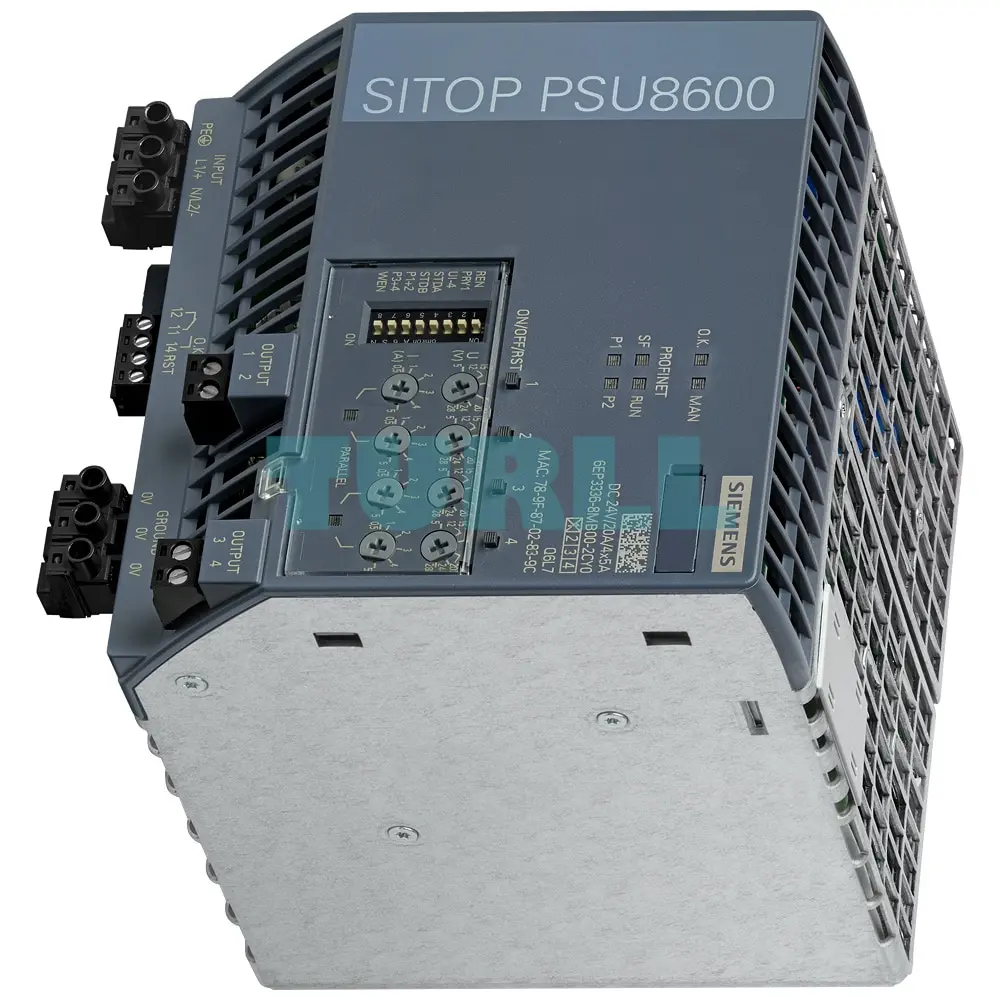 6EP3336-8MB00-2CY0 SIEMENS SITOP PSU8600 1AC 20 A/4x5 A PN stabilized power supply Original Brand New 4 6EP3336-8MB00-2CY0 SIEMENS SITOP PSU8600 1AC 20 A/4x5 A PN stabilized power supply Original Brand New - Image 4
