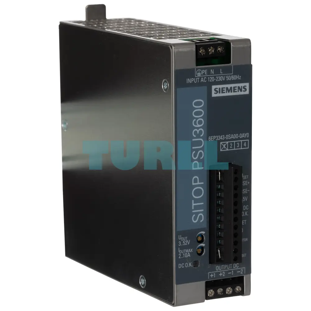 6EP3343-0SA00-0AY0 Siemens SITOP PSU3600 Original Brand New 1 6EP3343-0SA00-0AY0 Siemens SITOP PSU3600 Original Brand New