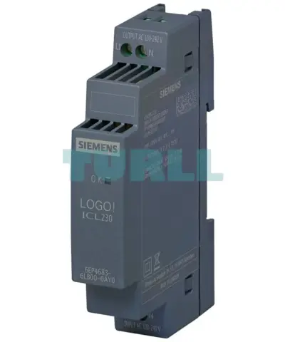 6EP4683-6LB00-0AY0 SIEMENS LOGO! ICL230 Inrush current limiter Original Brand New