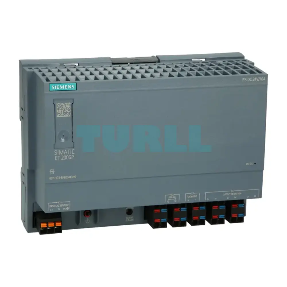 Siemens 6EP7133-6AE00-0BN0 SIMATIC ET 200SP PS 24V/10A Stabilized Power Supply