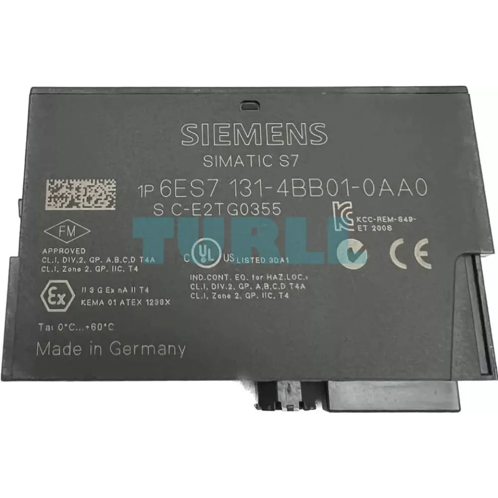6ES7131-4BB01-0AB0 Siemens SIMATIC DP 5 Electronic Modules for ET 200S Original Brand New 6 6ES7131-4BB01-0AB0 Siemens SIMATIC DP 5 Electronic Modules for ET 200S