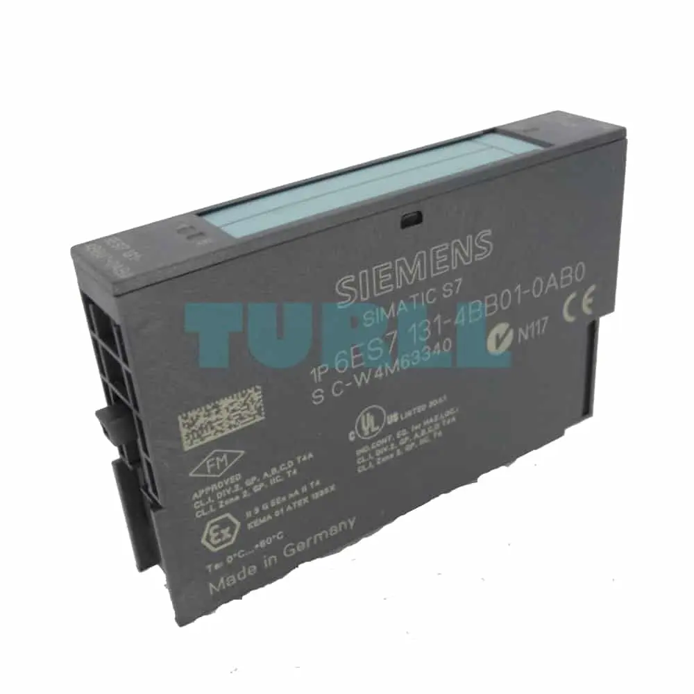 6ES7131-4BB01-0AB0 Siemens SIMATIC DP 5 Electronic Modules for ET 200S Original Brand New 4 6ES7131-4BB01-0AB0 Siemens SIMATIC DP 5 Electronic Modules for ET 200S