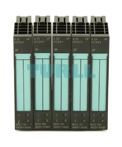 Siemens 6ES7131-4BD01-0AA0 SIMATIC DP ET 200S Digital Input Module, 4DI 24V DC