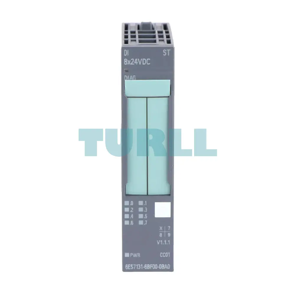 Siemens 6ES7131-6BF00-0DA0 SIMATIC ET 200SP, Digital Input Module, DI 8x 24V DC Original Brand New 1 Siemens 6ES7131-6BF00-0DA0 SIMATIC ET 200SP, Digital Input Module, DI 8x 24V DC