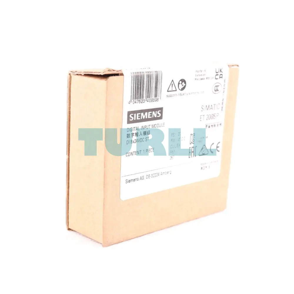 Siemens 6ES7131-6BF01-0BA0 SIMATIC ET 200SP Digital Input Module DI 8x24V DC