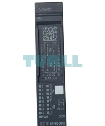 Siemens 6ES7131-6BH00-0BA0 SIMATIC ET 200SP Digital Input Module, DI 16x24V DC Standard