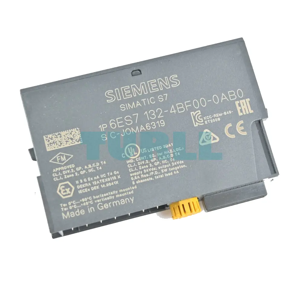Siemens 6ES7132-4BF00-0AB0 SIMATIC ET 200S Digital Output Module, 8 DO, 24V DC/0.5A