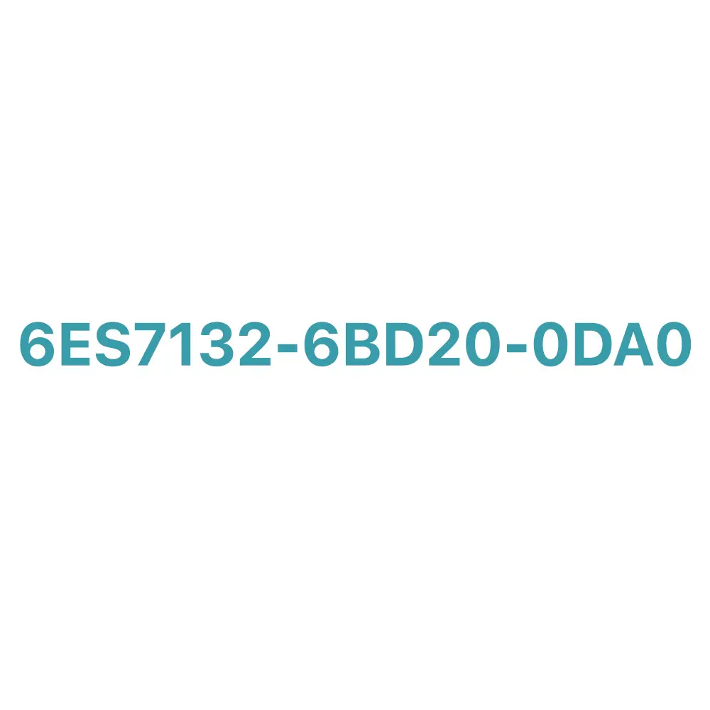 6ES7132-6BD20-0DA0 Siemens SIMATIC ET 200SP Digital Output Module Original Brand New 4 6ES7132-6BD20-0DA0 Siemens SIMATIC ET 200SP Digital Output Module
