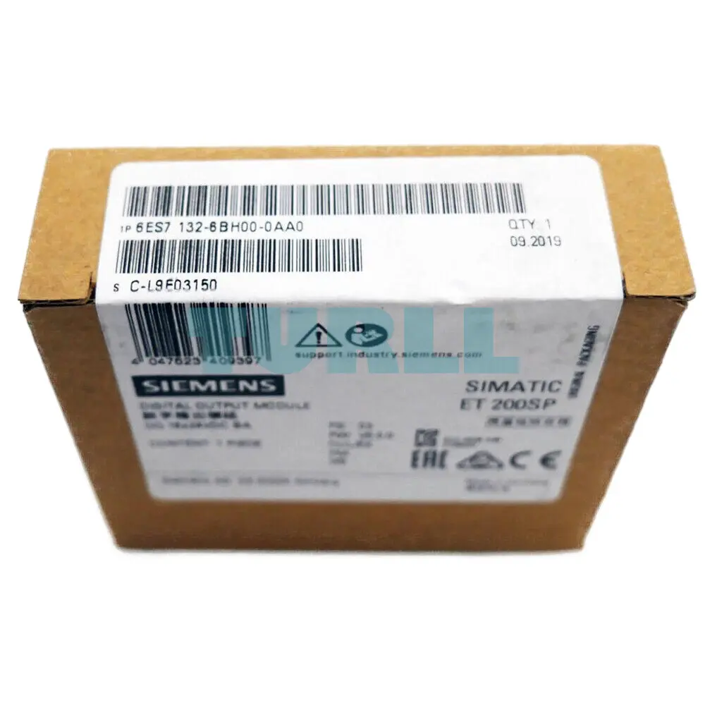 Siemens 6ES7132-6BH00-0AA0 SIMATIC ET 200SP Digital Output Module DQ 16x24VDC/0.5A Original Brand New 4 Siemens 6ES7132-6BH00-0AA0 SIMATIC ET 200SP Digital Output Module DQ 16x24VDC/0.5A