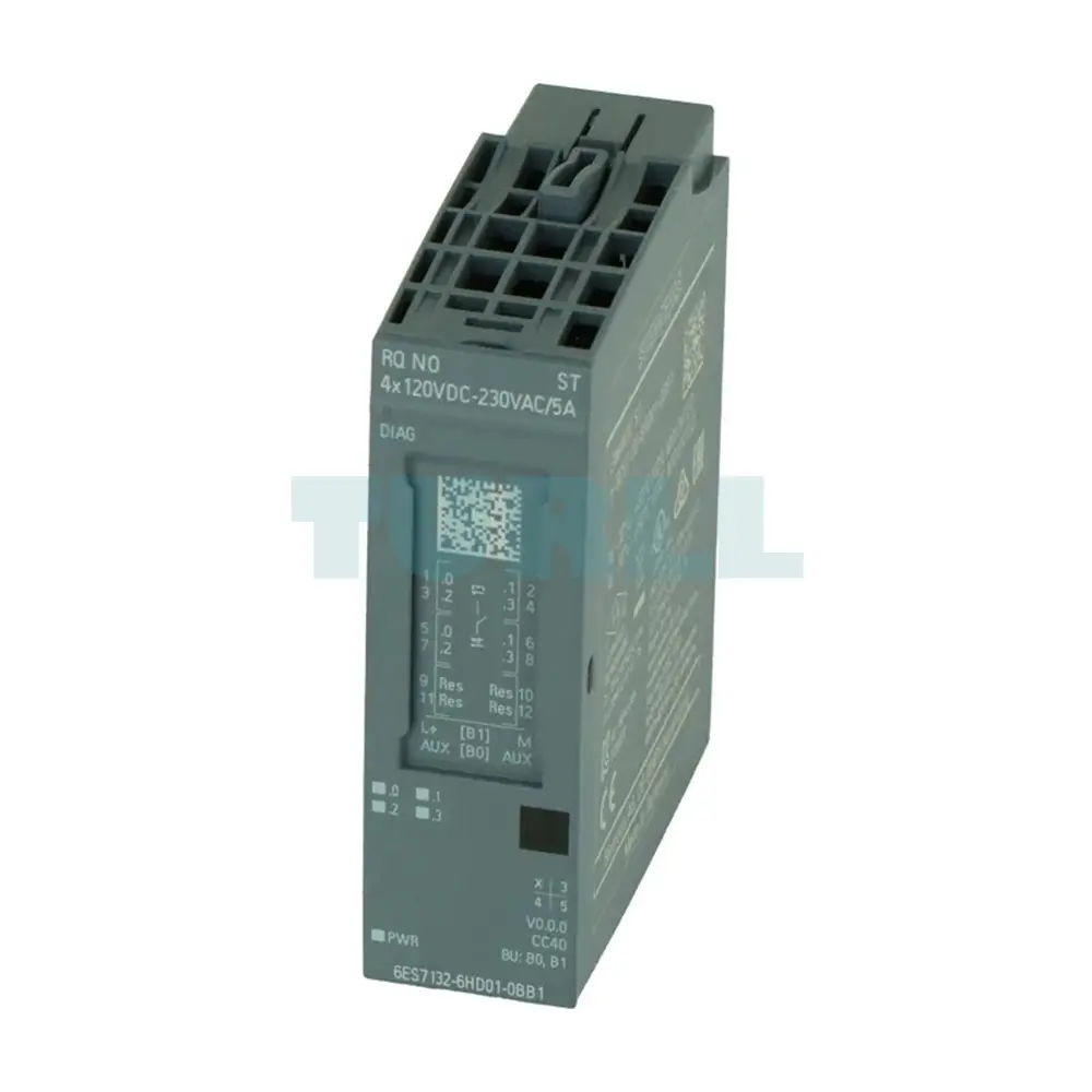 6ES7132-6HD01-0BB1 Siemens SIMATIC ET 200SP Relay Module Original Brand New 1 6ES7132-6HD01-0BB1 Siemens SIMATIC ET 200SP Relay Module