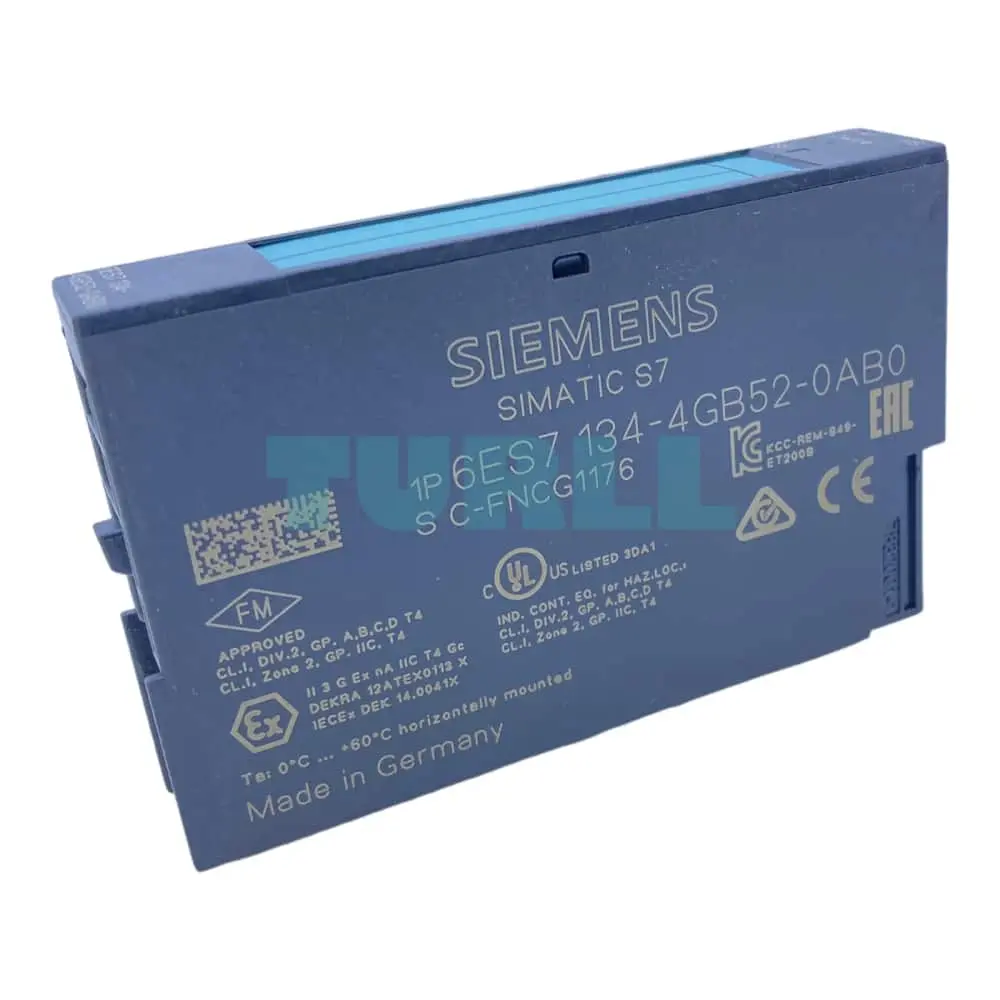 6ES7134-4GB52-0AB0 Siemens SIMATIC DP Electronics Module ET200S Original Brand New 6 6ES7134-4GB52-0AB0 Siemens SIMATIC DP Electronics Module ET200S