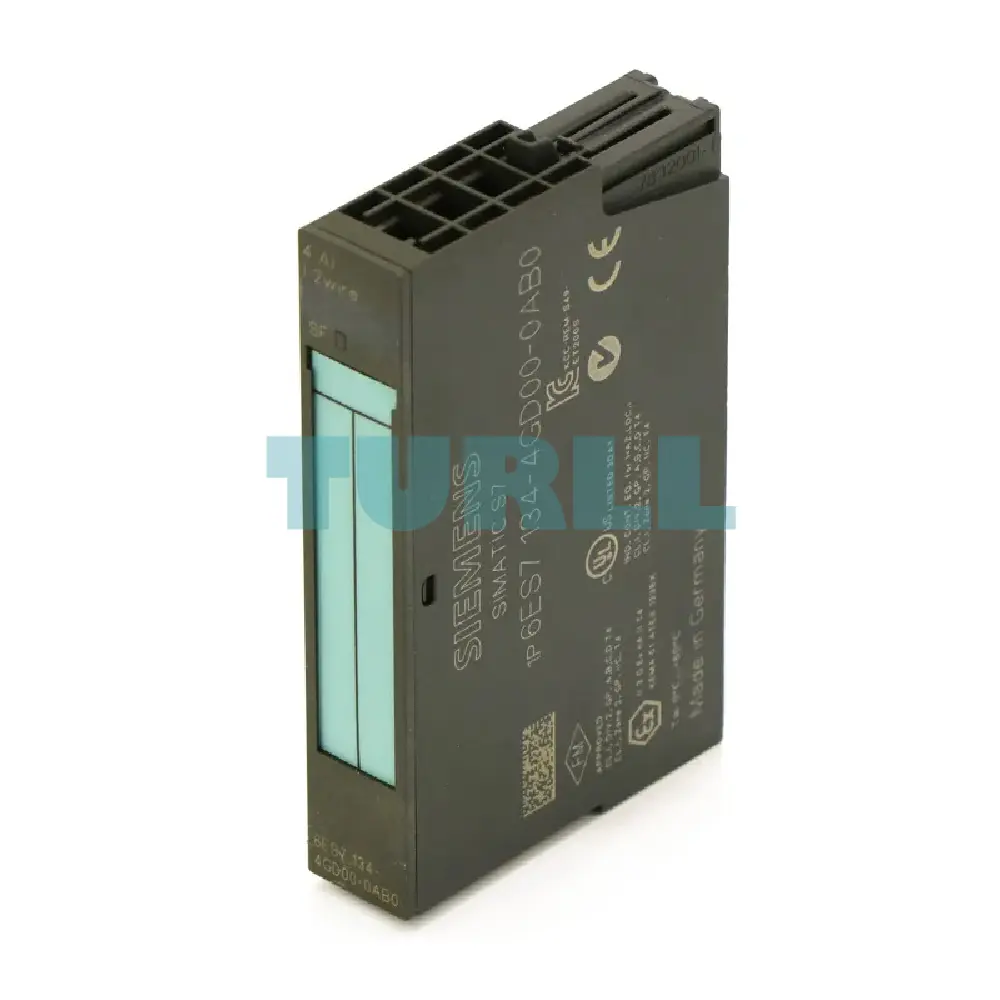 Siemens 6ES7134-4GD00-0AB0 SIMATIC DP ET 200S Analog Input Module, 4AI Standard, 4-20mA Original Brand New 3 Siemens 6ES7134-4GD00-0AB0 SIMATIC DP ET 200S Analog Input Module, 4AI Standard, 4-20mA
