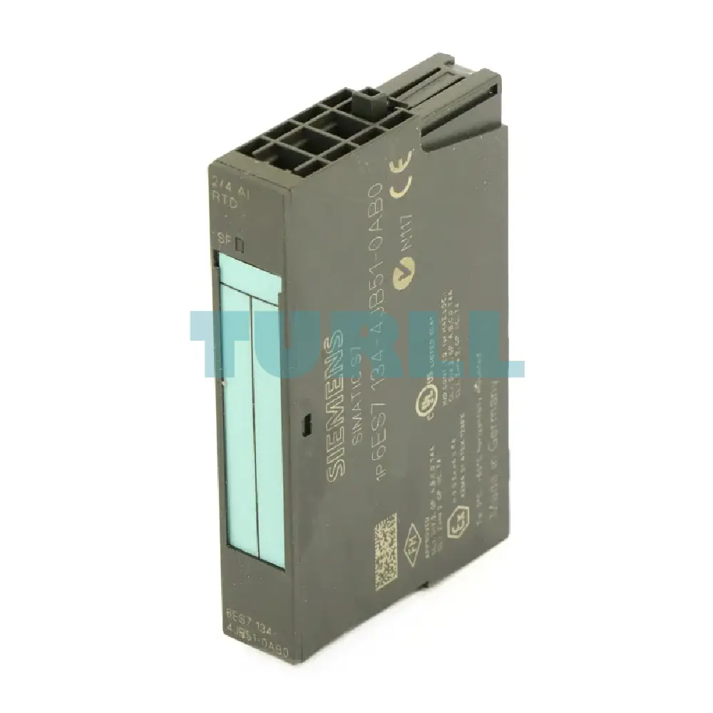 Siemens 6ES7134-4JB51-0AB0 SIMATIC DP ET 200S Electronics Module, 2/4 AI RTD Standard